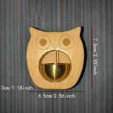 Maxbell Shopkeepers Bell Cute Open The Doorbell for Entrance Barn Door Refrigerators Owl