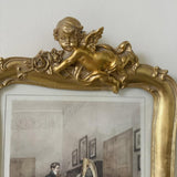 Maxbell Ornate Picture Frame Tabletop Display Mirrored Home Decor Luxury Retro Style