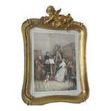 Maxbell Ornate Picture Frame Tabletop Display Mirrored Home Decor Luxury Retro Style