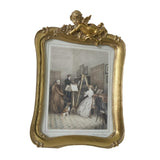 Maxbell Ornate Picture Frame Tabletop Display Mirrored Home Decor Luxury Retro Style