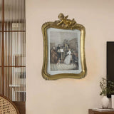 Maxbell Ornate Picture Frame Tabletop Display Mirrored Home Decor Luxury Retro Style