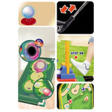 Maxbell Kids Golf Club Set Tees and Flags Retractable Clubs for Parks Indoor Outdoor