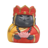 Maxbell Small Figure Sculpture Collectible Resin Ornament for Study Room Indoor Home 6x6x6.3 cm Red