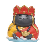 Maxbell Small Figure Sculpture Collectible Resin Ornament for Study Room Indoor Home 6x6.2x6.3 cm Red