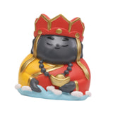 Maxbell Small Figure Sculpture Collectible Resin Ornament for Study Room Indoor Home 6x6.2x6.3 cm Red