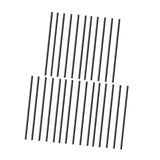 26Pcs Deck Balusters Round Sturdy with Screws Heavy Duty Deck Stair Spindles 26inch