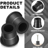 26Pcs Deck Balusters Round Sturdy with Screws Heavy Duty Deck Stair Spindles 26inch