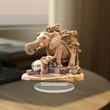 Maxbell 2D Acrylic Sign Accent Artwork Table Decoration for Desk Holiday Living Room