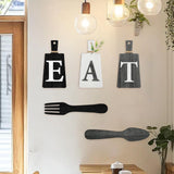 Maxbell 5Pcs Decorative Hanging Wooden Letters Room Farmhouse Rustic Wood Decoration D