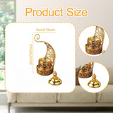 Maxbell Incense Burner Art Easy to Clean Metal Home Decor for Tabletop Hotel Parties without Clip