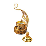 Maxbell Incense Burner Art Easy to Clean Metal Home Decor for Tabletop Hotel Parties without Clip
