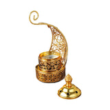 Maxbell Incense Burner Art Easy to Clean Metal Home Decor for Tabletop Hotel Parties without Clip