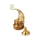 Maxbell Incense Burner Art Easy to Clean Metal Home Decor for Tabletop Hotel Parties without Clip