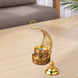 Maxbell Incense Burner Art Easy to Clean Metal Home Decor for Tabletop Hotel Parties without Clip