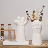 Maxbell Ceramic Flower Vase Cute Animal Shape Floral Arrangement for Home Desk Decor Style A