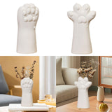 Maxbell Ceramic Flower Vase Cute Animal Shape Floral Arrangement for Home Desk Decor Style A