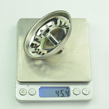 Maxbell Kitchen Sink Drain Strainer Sleek Drain Cover Sink Plug for Restaurant Hotel 8cm