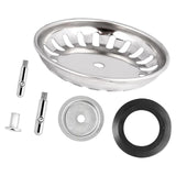 Maxbell Kitchen Sink Drain Strainer Sleek Drain Cover Sink Plug for Restaurant Hotel 8cm