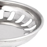 Maxbell Kitchen Sink Drain Strainer Sleek Drain Cover Sink Plug for Restaurant Hotel 8cm