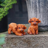 Maxbell 2 Pieces Highland Cow Figurines Cute Collection for Living Room Bedroom Desk