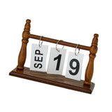 Maxbell Desk Calendar Ideal Gift Small Standing Flip Calendar for School Home Office Coffe