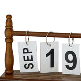 Maxbell Desk Calendar Ideal Gift Small Standing Flip Calendar for School Home Office Coffe