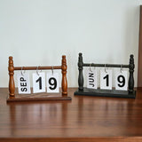 Maxbell Desk Calendar Ideal Gift Small Standing Flip Calendar for School Home Office Coffe
