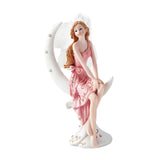Maxbell European Angel Princess Figurine Girl Statue for Living Room Entryway Office Style B