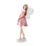 Maxbell European Angel Princess Figurine Girl Statue for Living Room Entryway Office Style C