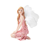 Maxbell European Angel Princess Figurine Girl Statue for Living Room Entryway Office Style D
