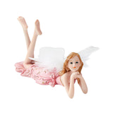 Maxbell European Angel Princess Figurine Girl Statue for Living Room Entryway Office Style E