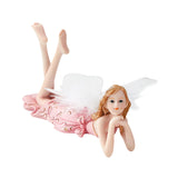 Maxbell European Angel Princess Figurine Girl Statue for Living Room Entryway Office Style E