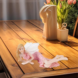 Maxbell European Angel Princess Figurine Girl Statue for Living Room Entryway Office Style F