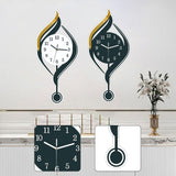 Maxbell Wall Clock Arabic Numbers Analog Simple for Living Room for Home Hotel Study White