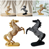 Maxbell Horse Statue Collection Modern Tabletop Ornament for Home Decoration