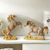 Maxbell Horse Statue Collection Modern Tabletop Ornament for Home Decoration