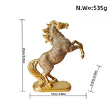 Maxbell Horse Statue Collection Modern Tabletop Ornament for Home Decoration