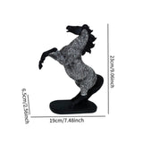 Maxbell Horse Statue Collection Modern Tabletop Ornament for Home Decoration