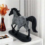 Maxbell Horse Statue Collection Modern Tabletop Ornament for Home Decoration
