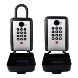 Maxbell Key Lock Box Sturdy Dustproof 12 Digit Key Storage Box for Store Office Home Wall Mounted