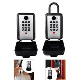 Maxbell Key Lock Box Sturdy Dustproof 12 Digit Key Storage Box for Store Office Home Wall Mounted