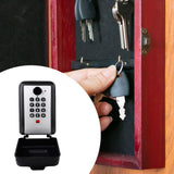 Maxbell Key Lock Box Sturdy Dustproof 12 Digit Key Storage Box for Store Office Home Wall Mounted