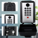 Maxbell Key Lock Box Sturdy Dustproof 12 Digit Key Storage Box for Store Office Home Wall Mounted