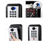 Maxbell Key Lock Box Sturdy Dustproof 12 Digit Key Storage Box for Store Office Home Wall Mounted