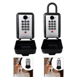 Maxbell Key Lock Box Sturdy Dustproof 12 Digit Key Storage Box for Store Office Home Wall Mounted