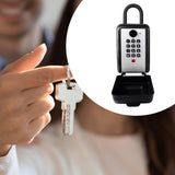 Maxbell Key Lock Box Sturdy Dustproof 12 Digit Key Storage Box for Store Office Home Hanging