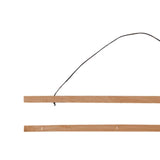 Maxbell Poster Hanger Frame Hanging Wall Decor Wall Art for Canvas Art Print Posters 21cm Light Wood