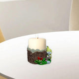 Maxbell Flower Pot Cartoon Vase Resin Plant Pot for Cactus Flower Indoor Mini Plants yellow