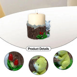 Maxbell Flower Pot Cartoon Vase Resin Plant Pot for Cactus Flower Indoor Mini Plants yellow