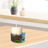 Maxbell Flower Pot Cartoon Vase Resin Plant Pot for Cactus Flower Indoor Mini Plants blue